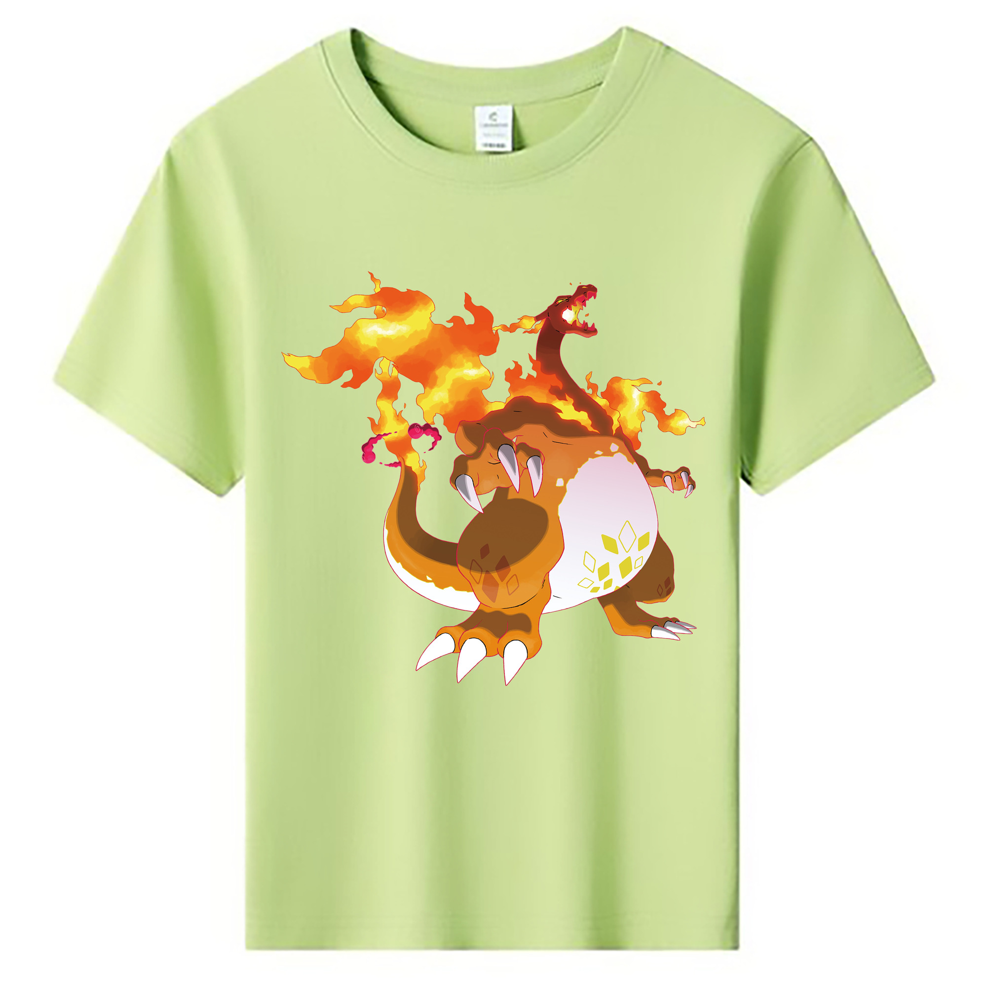 （画像用） ポケットモンスター Pokémon 綿100％キッズTシャツ（フロントプリント）